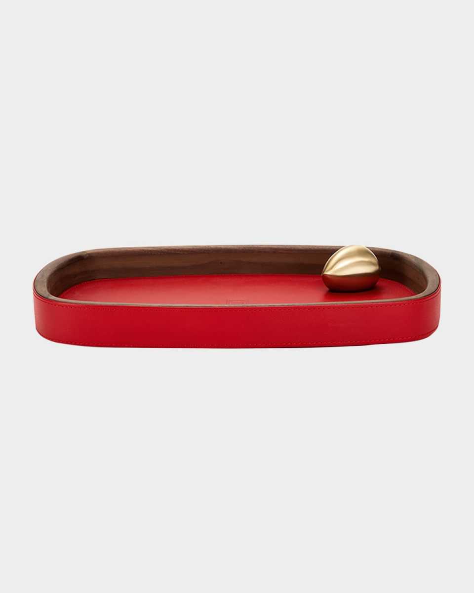 Pebble Leather Accessory Tray